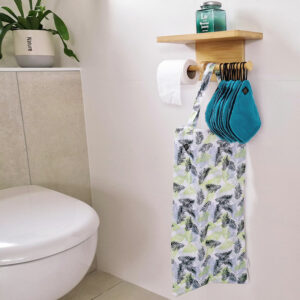 Papier toilette lavable Lafeuille – 5 pièces – Azur des Caraïbes