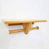 Porte papier toilette double en bambou