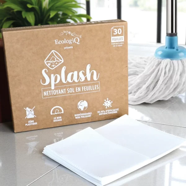 Nettoyant Sol en feuilles Splash - 30 feuilles (30 à 60 lavages) – Image 7