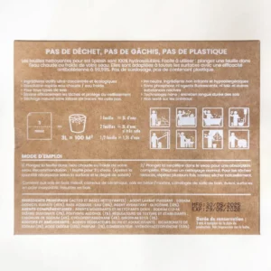 Nettoyant Sol en feuilles Splash – 30 feuilles (30 à 60 lavages)