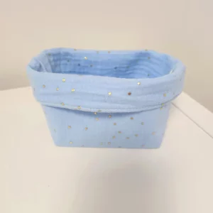 Panière – Double gaze de coton – petit format