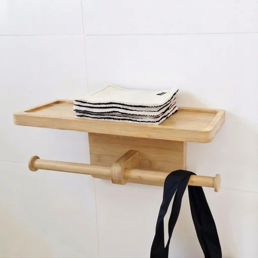 Papier toilette lavable - 5 rectangles sans pressions